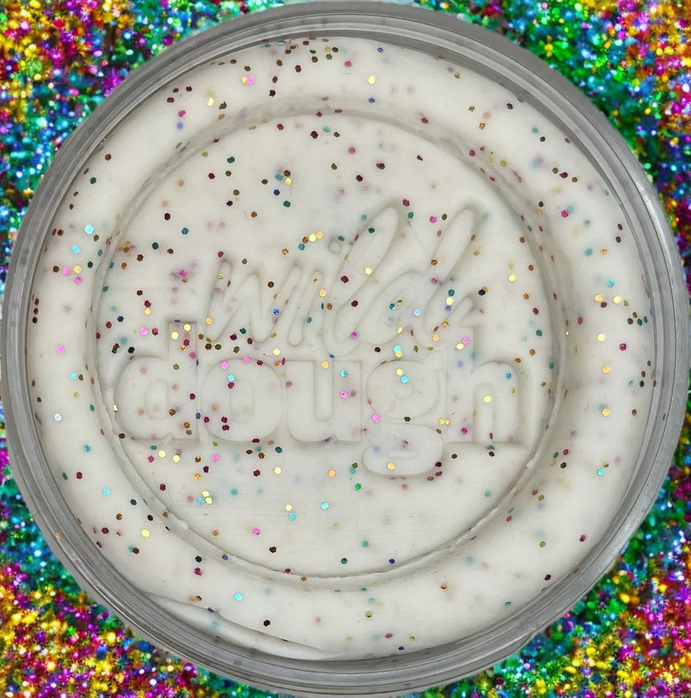 Glitter Playdough // Fairy Dust White