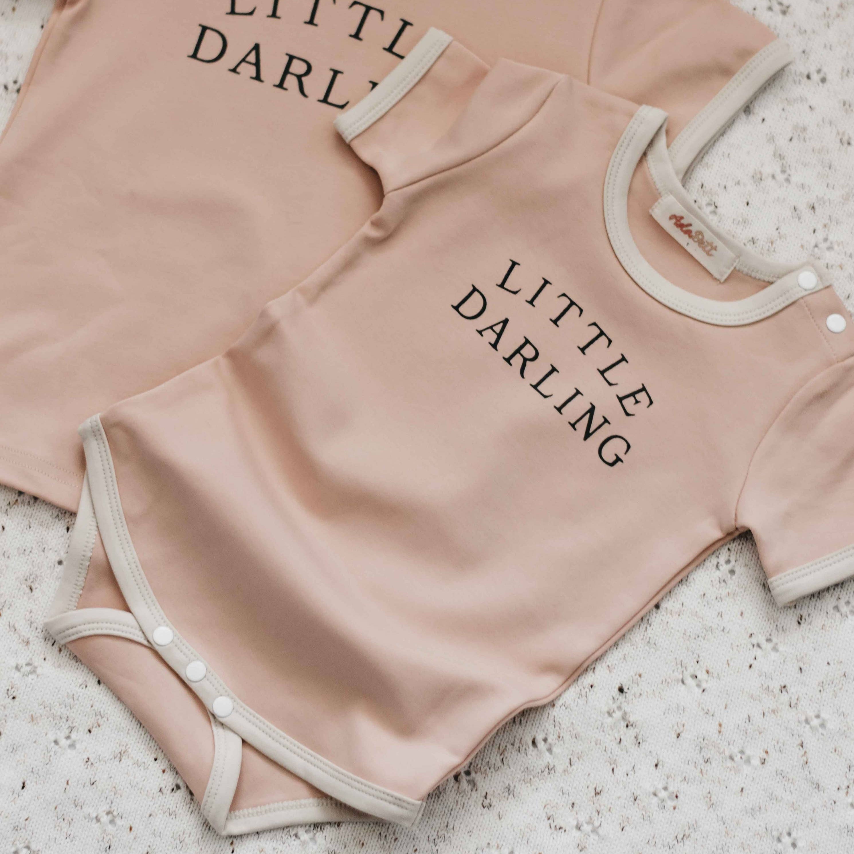 Little Darling Bodysuit // Pink