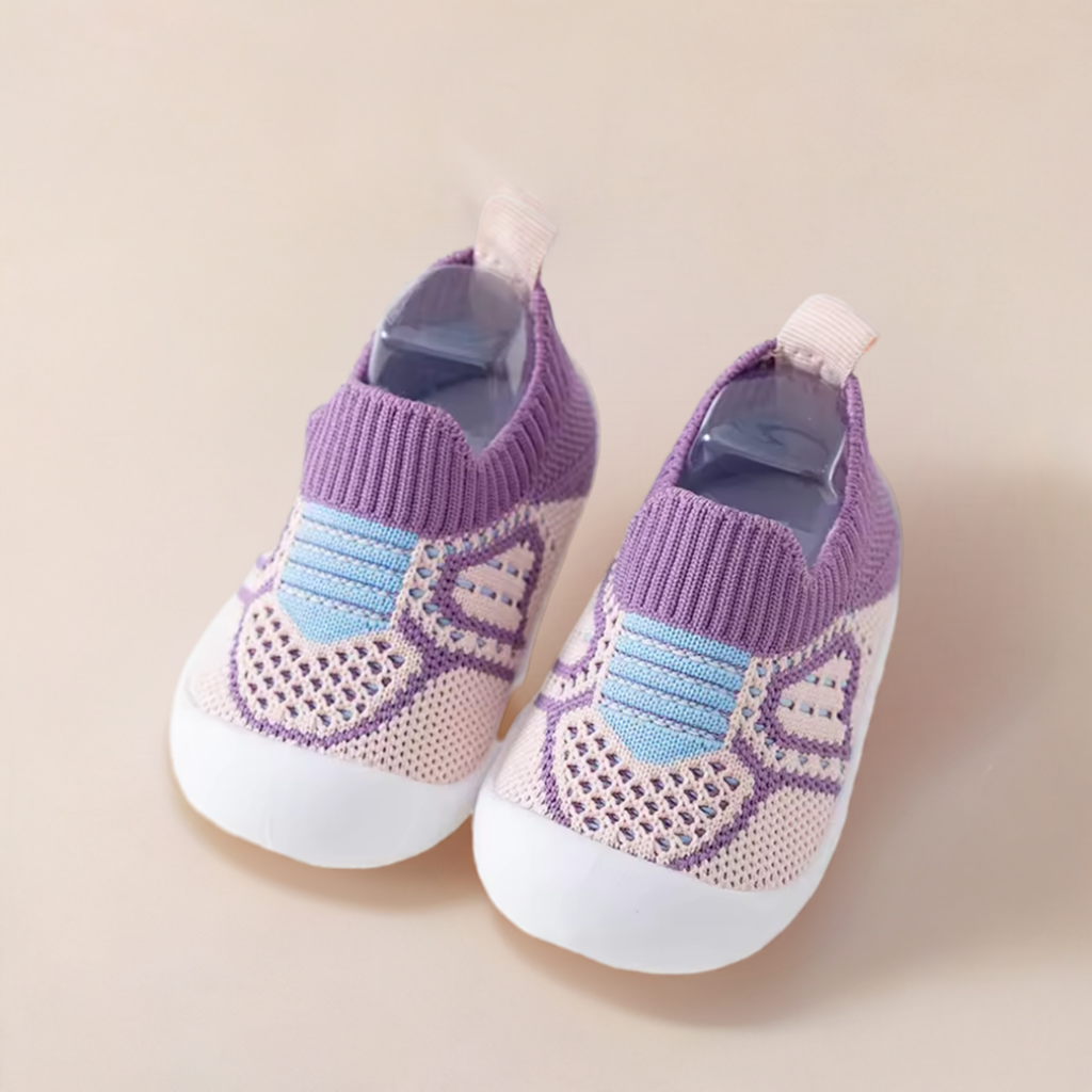 No Slip Mesh Shoes (Pink/Purple)