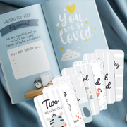 Baby Milestone Card & Book Set